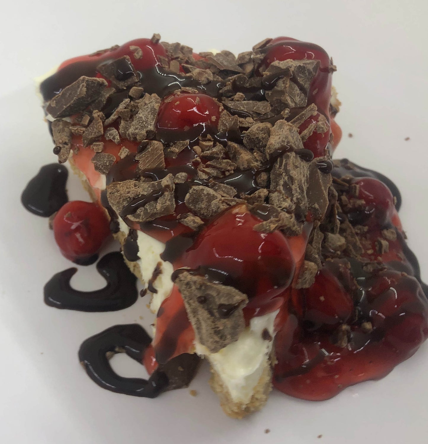 Chocolate Covered Cherry Cheesecake