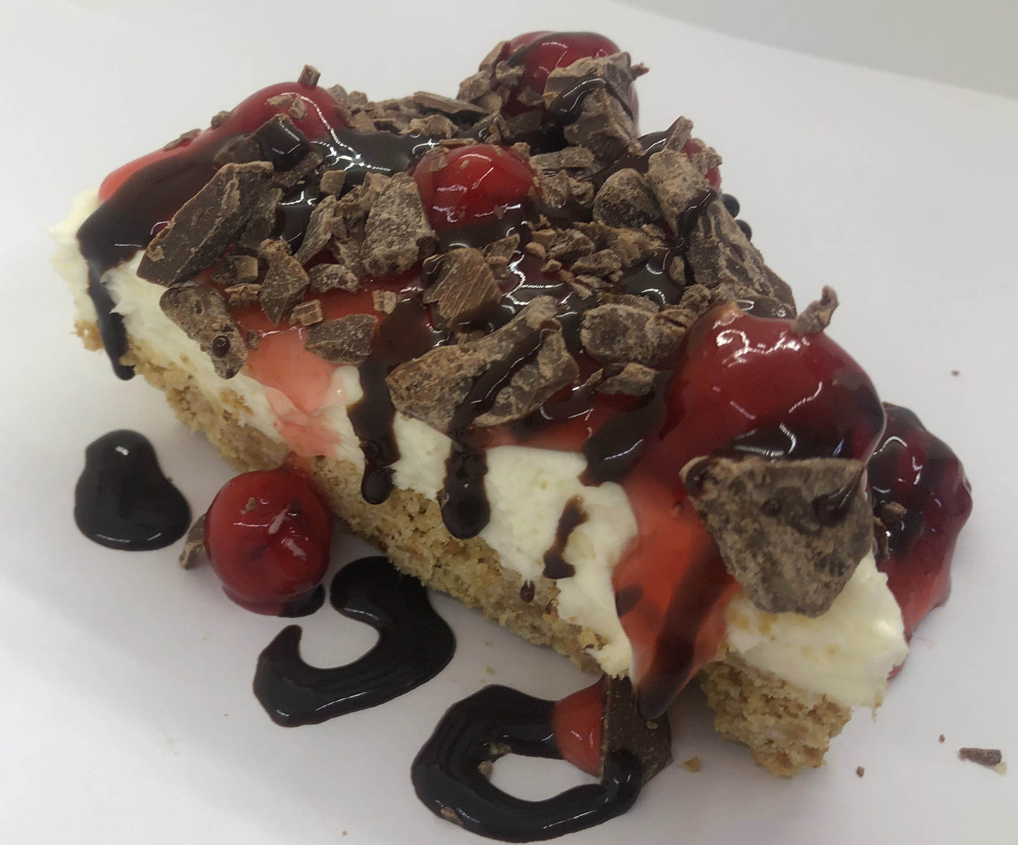 Chocolate Covered Cherry Cheesecake